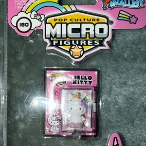 Hello Kitty Micro Figure - White and Pink